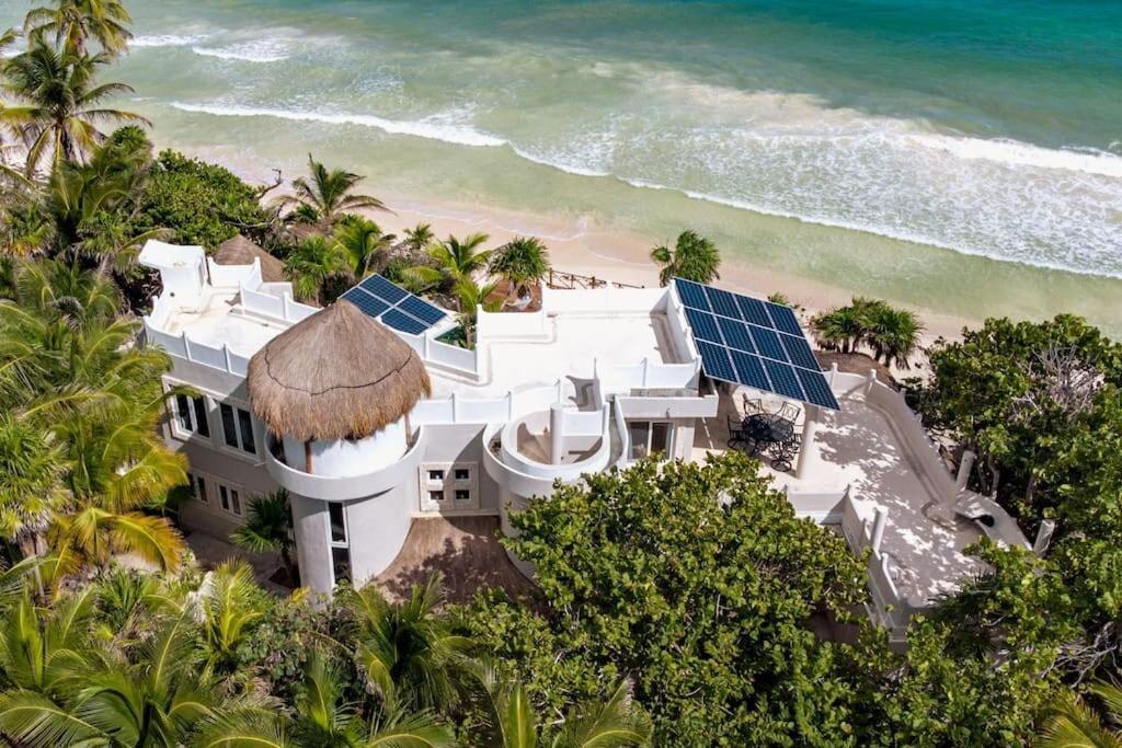 Luxury 5-Br Beachfront Home In Tulum Casa Sofia Gato Eksteriør bilde