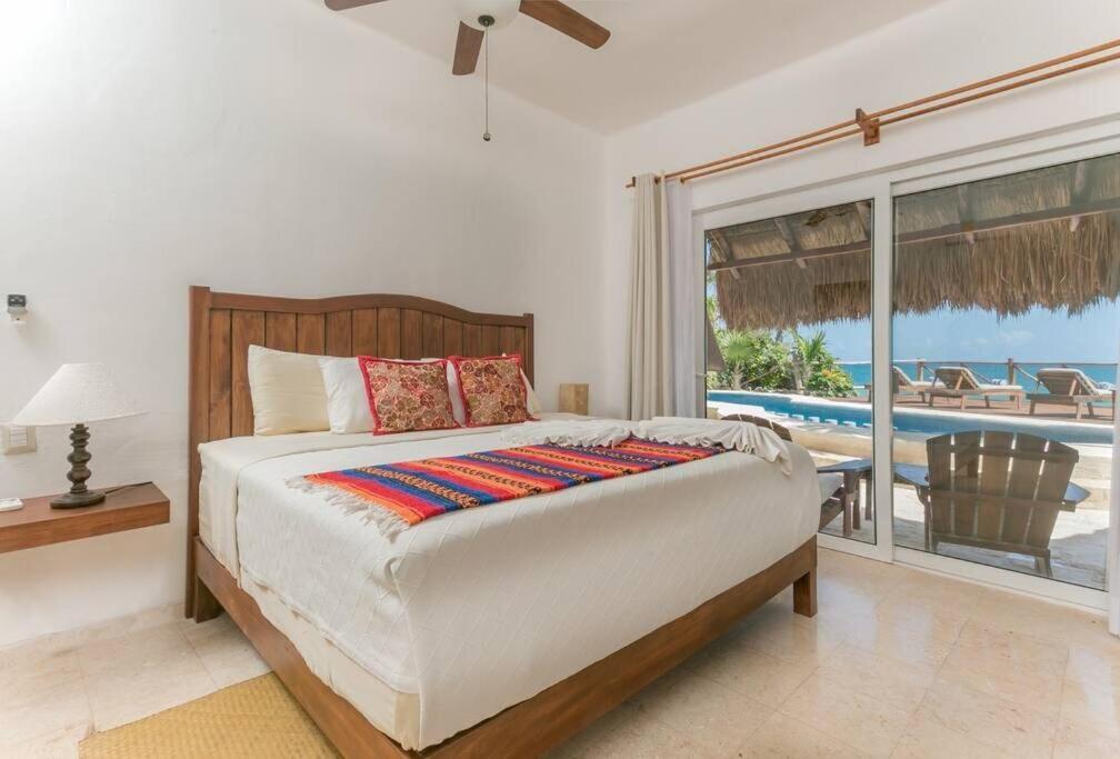 Luxury 5-Br Beachfront Home In Tulum Casa Sofia Gato Eksteriør bilde