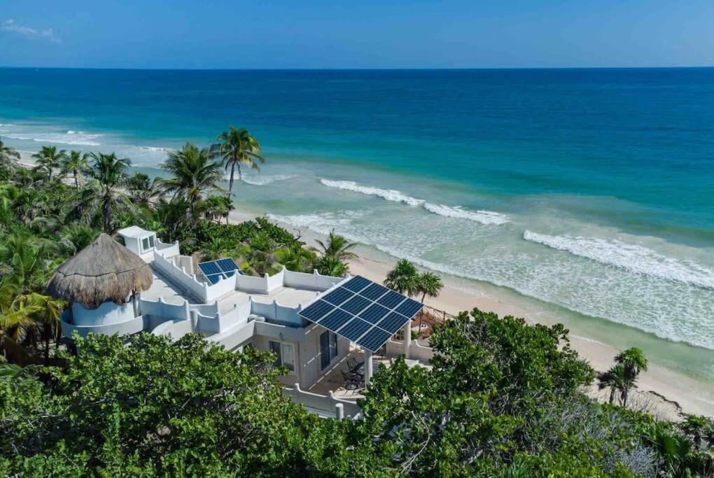 Luxury 5-Br Beachfront Home In Tulum Casa Sofia Gato Eksteriør bilde