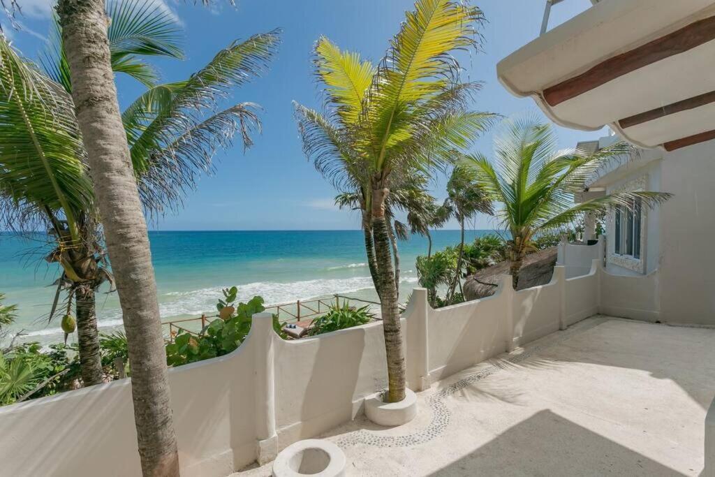 Luxury 5-Br Beachfront Home In Tulum Casa Sofia Gato Eksteriør bilde