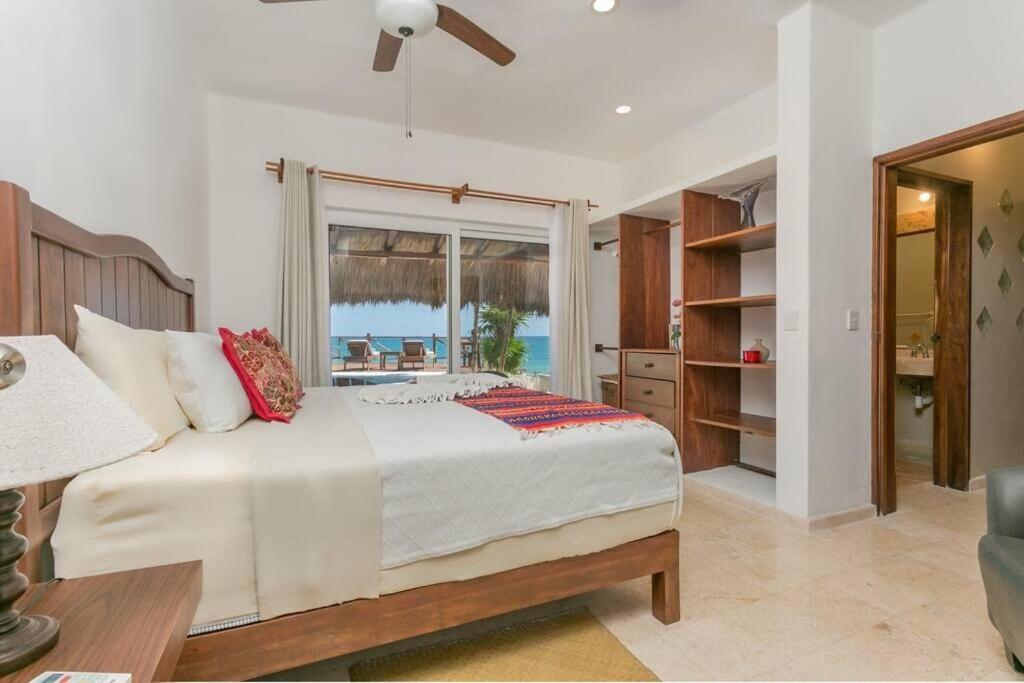 Luxury 5-Br Beachfront Home In Tulum Casa Sofia Gato Eksteriør bilde