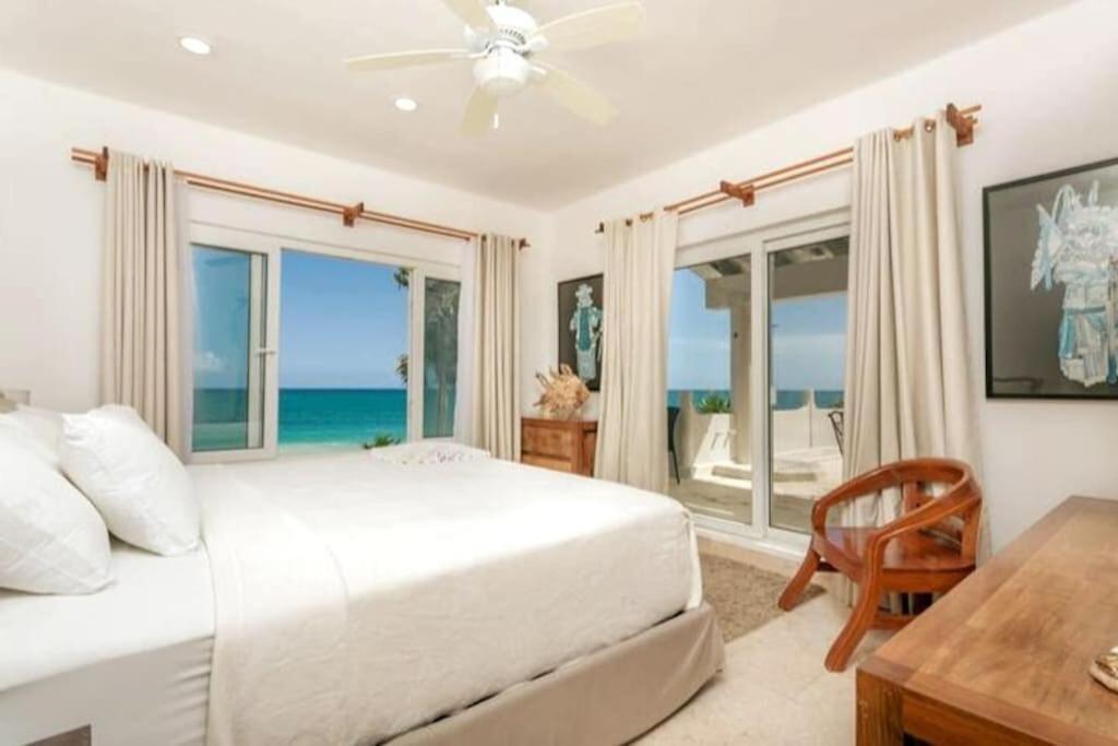 Luxury 5-Br Beachfront Home In Tulum Casa Sofia Gato Eksteriør bilde