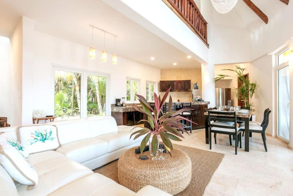 Luxury 5-Br Beachfront Home In Tulum Casa Sofia Gato Eksteriør bilde